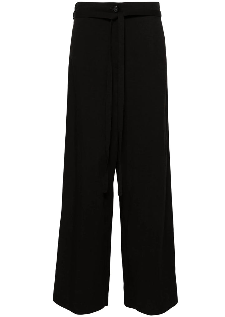 Fluid Tie-Waist Trousers