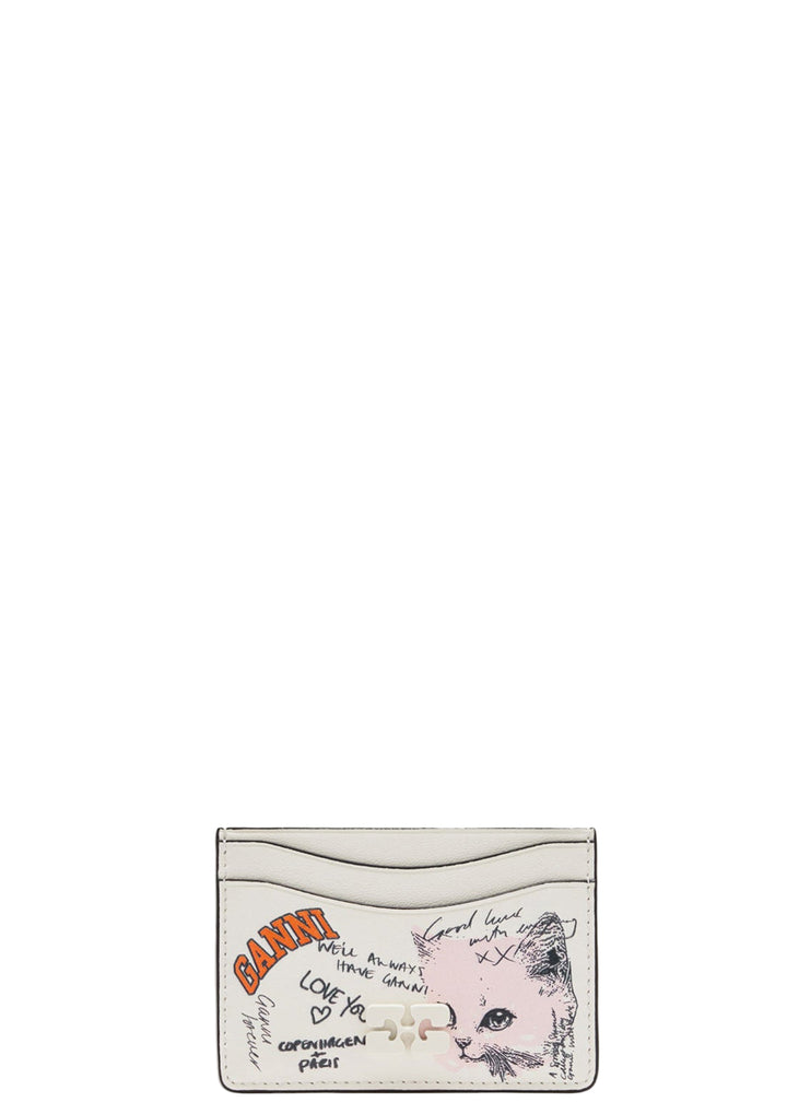 Ganni Card Holder Cat