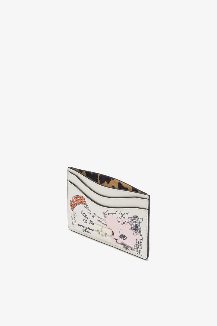 Ganni Card Holder Cat
