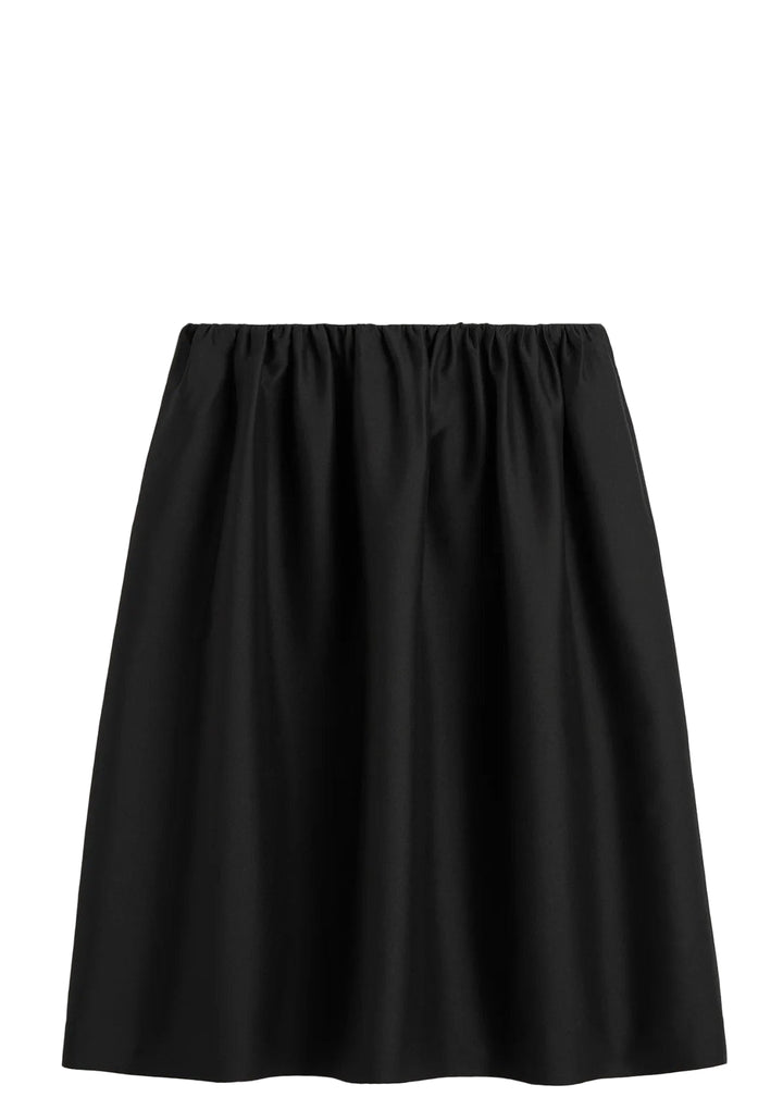 Gathered evening skirt