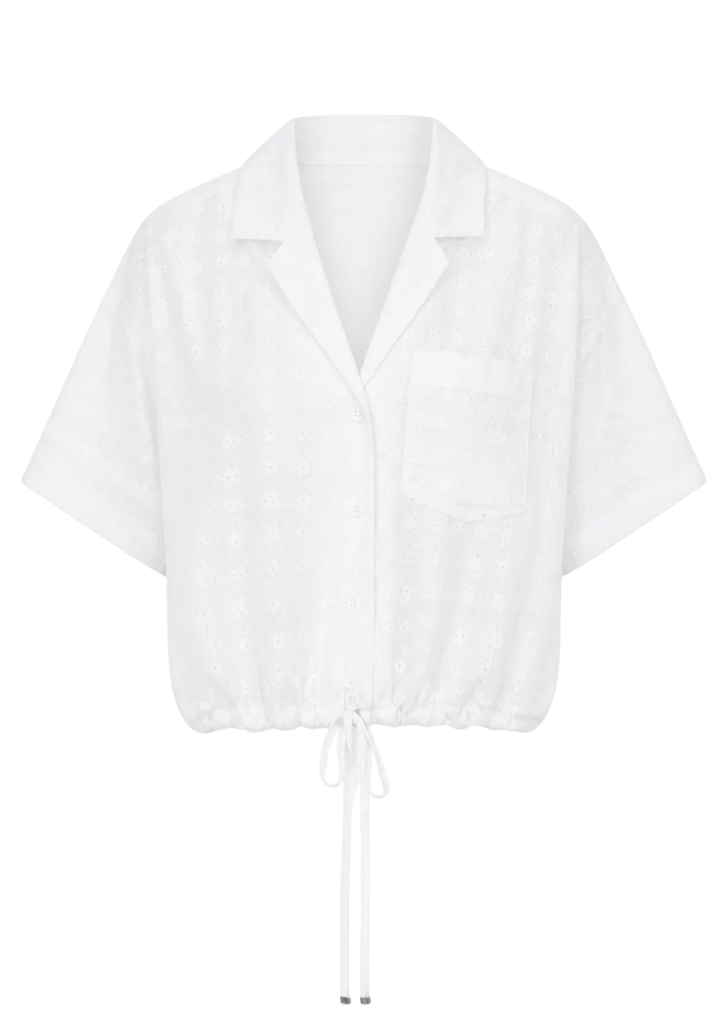 Cropped Bowling Shirt