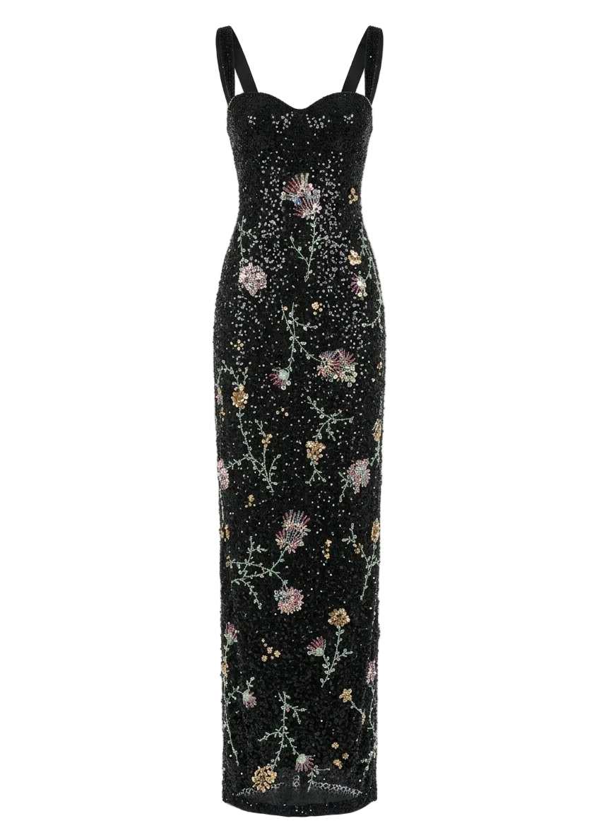 Long Bustier Dress