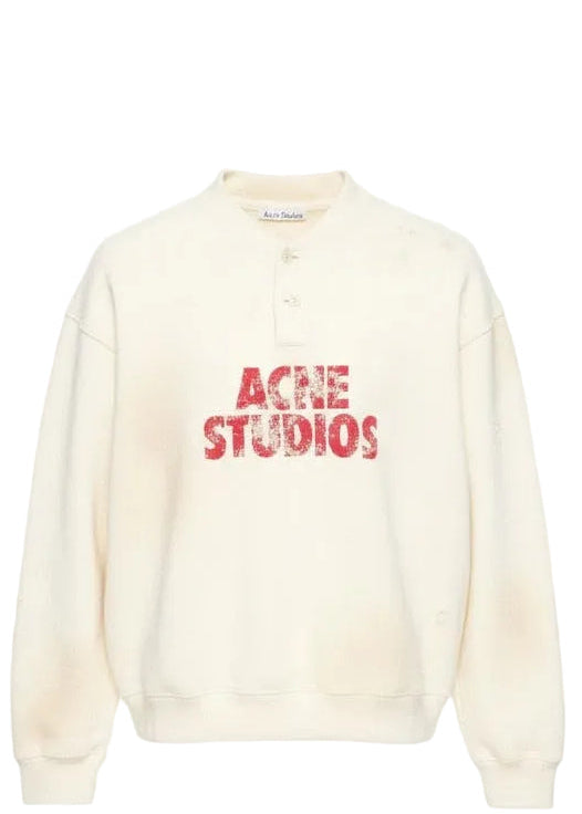 Distressed Logo Sweatshirt