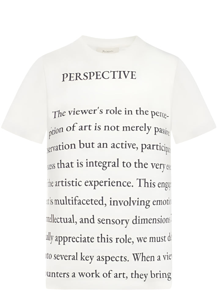 TEXT PRINT T-SHIRT
