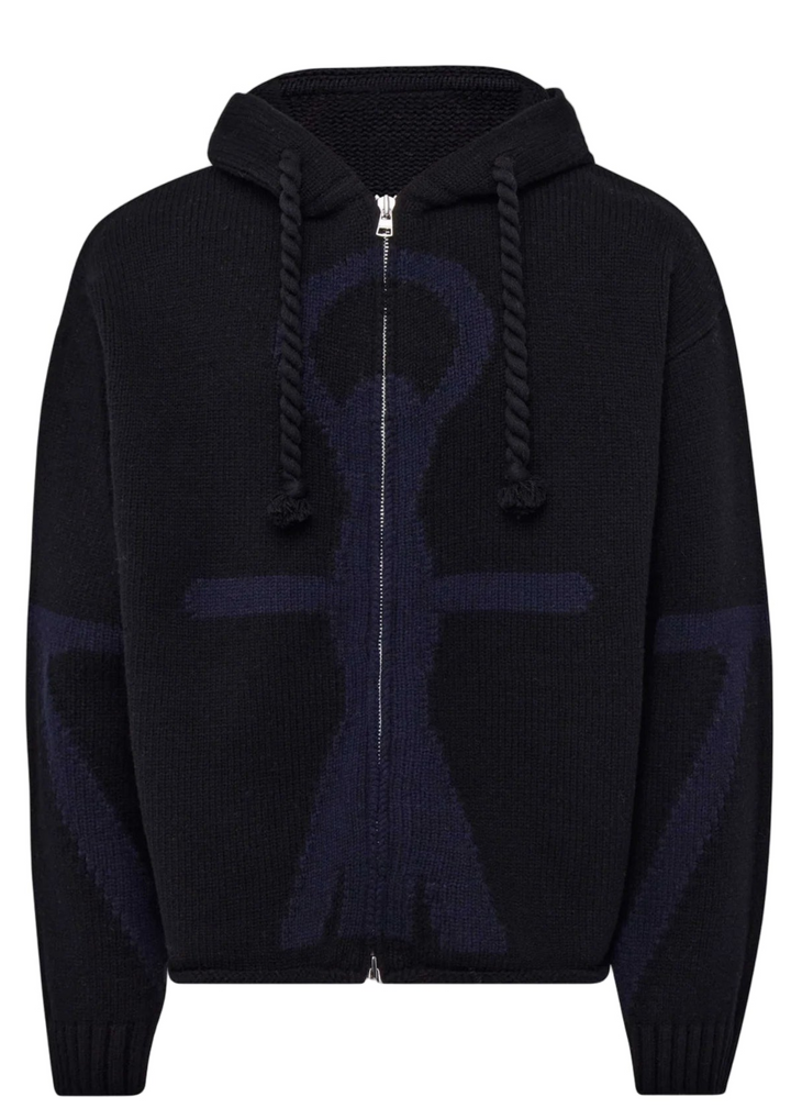 ZIP UP ANCHOR HOODIE