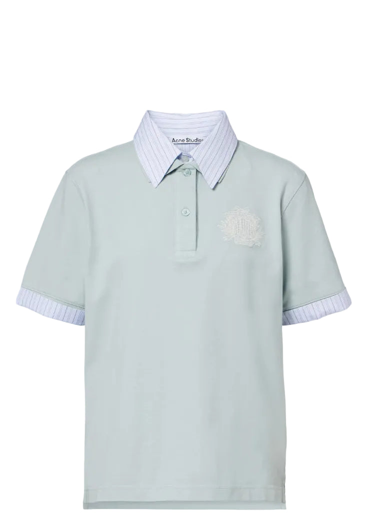 Layered Polo Shirt With Logo