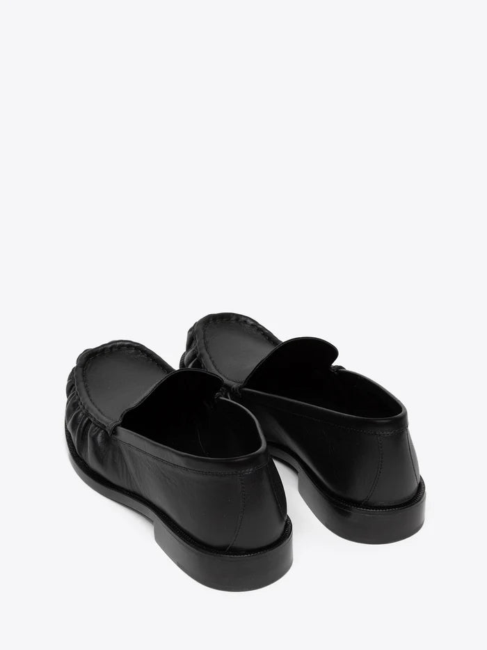 Leather loafers