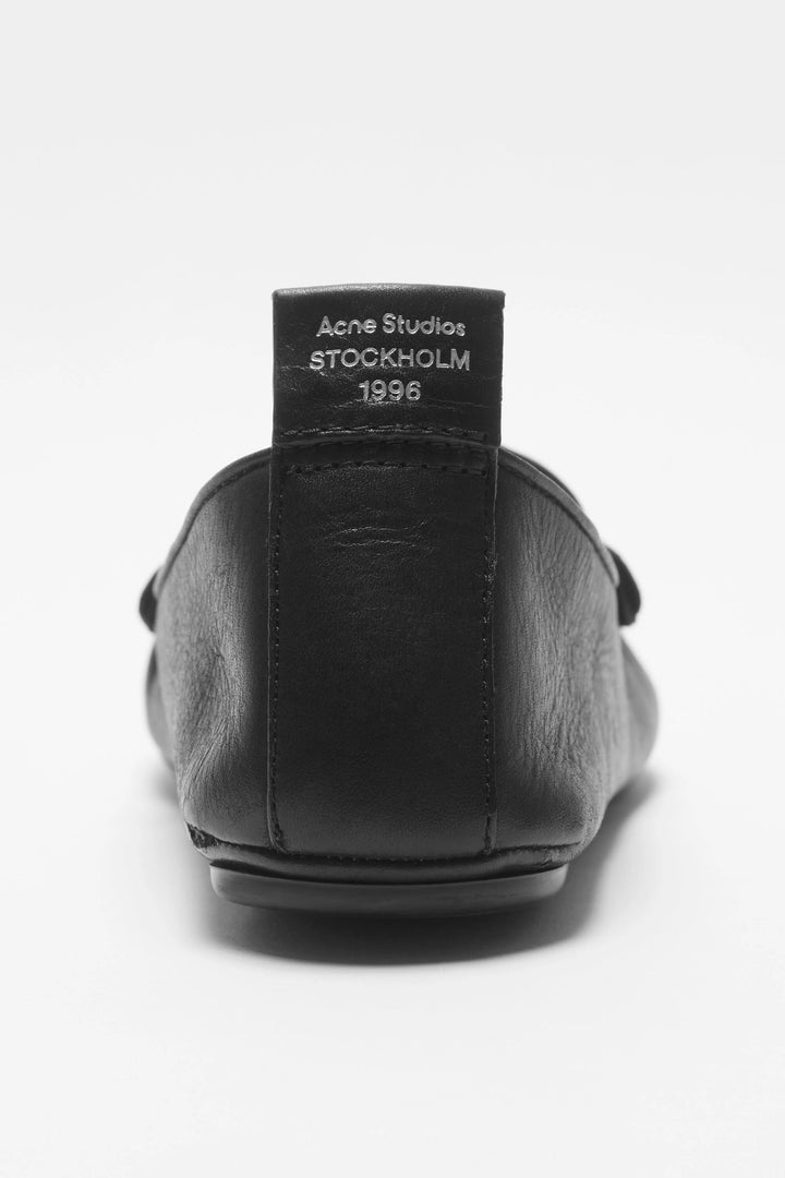 Leather loafers