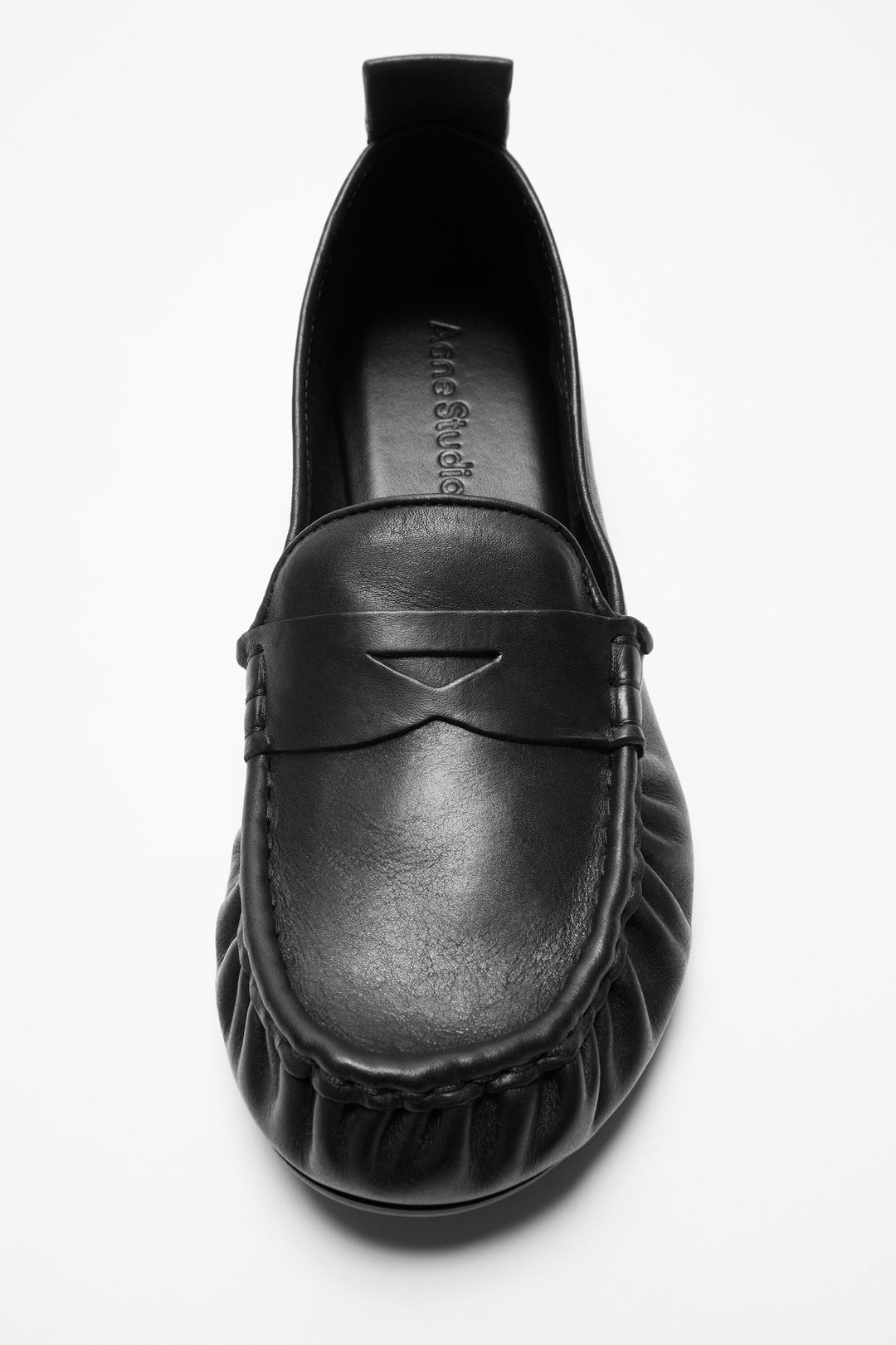Leather loafers