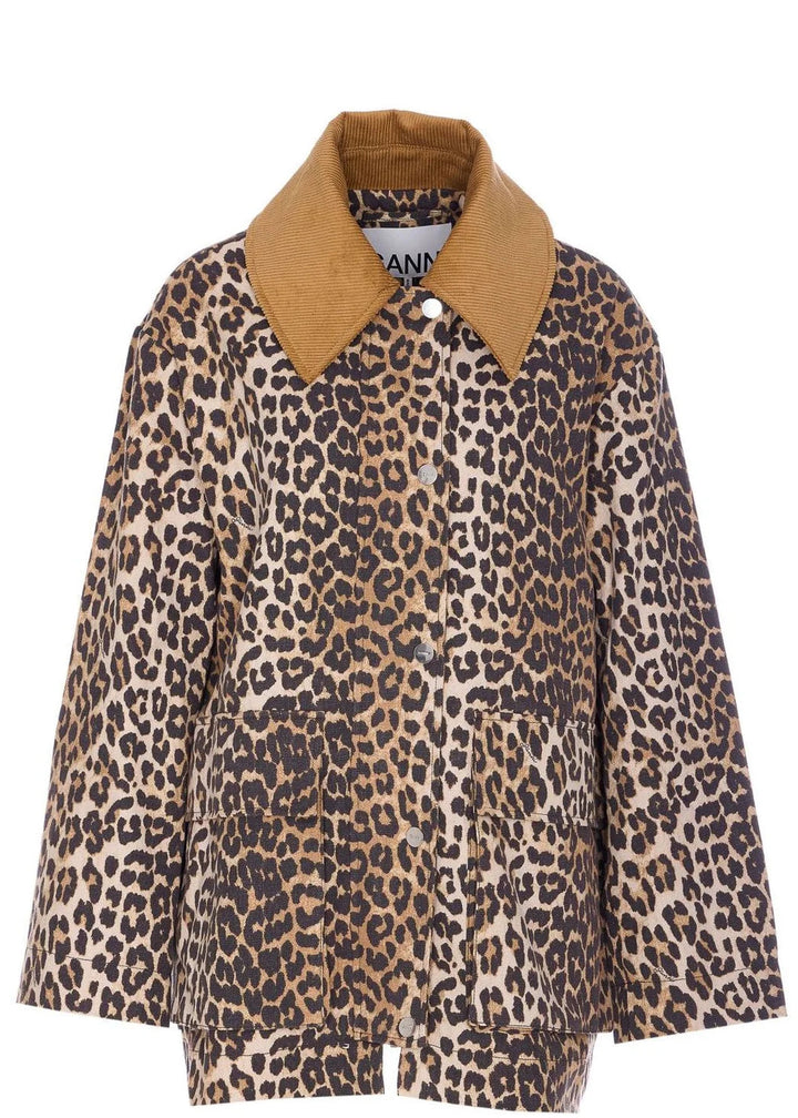 Printed Canvas Jacket