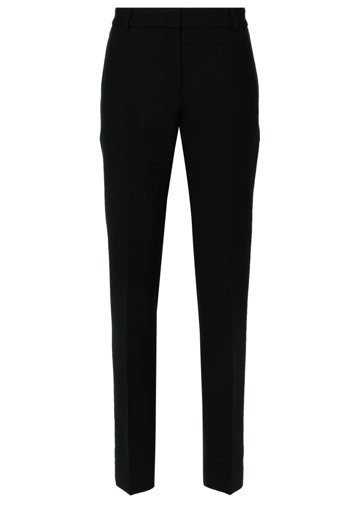 Low-waist slim trousers