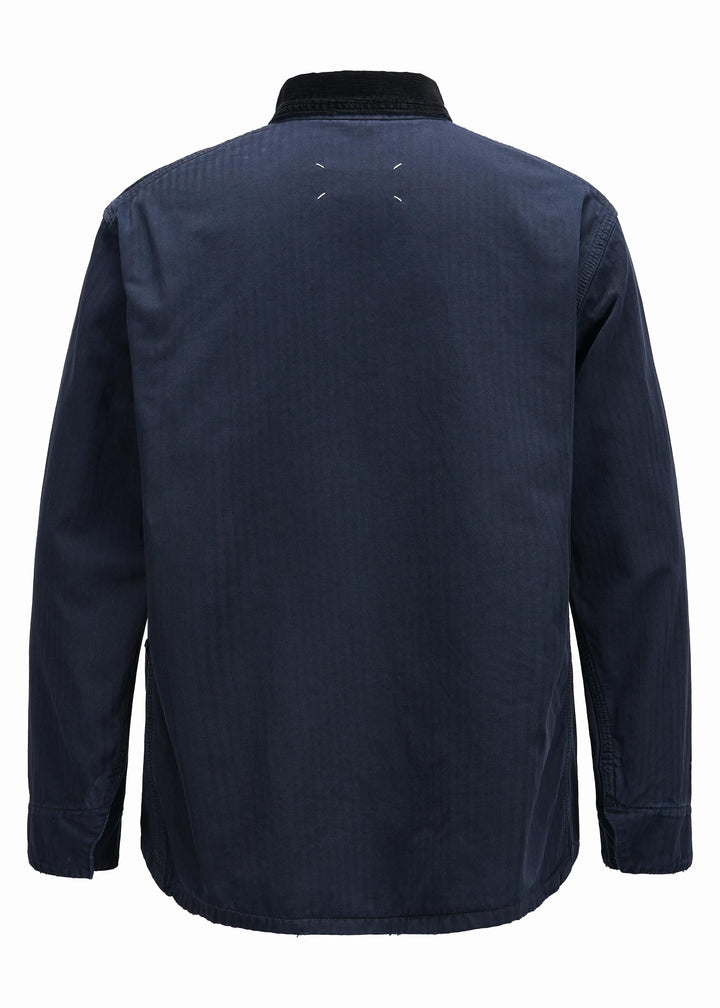 Herringbone workwear jacket