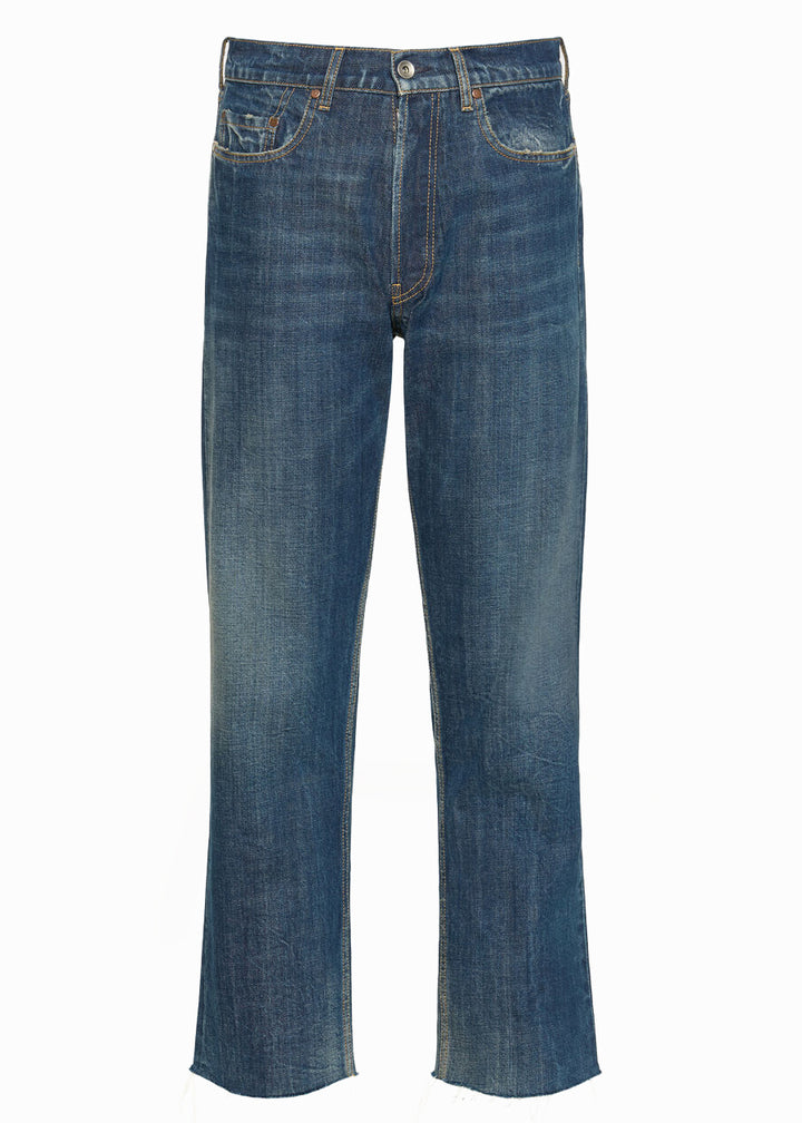 Straight-leg jeans