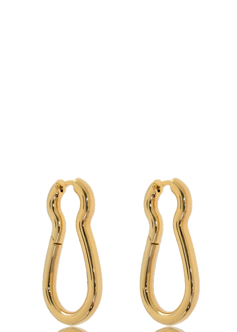 Gold Earrings|marni|jewelry- עגילי זהב מרני