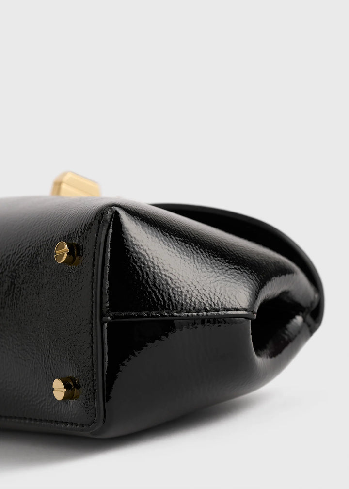 Mini T-Lock Naplack clutch