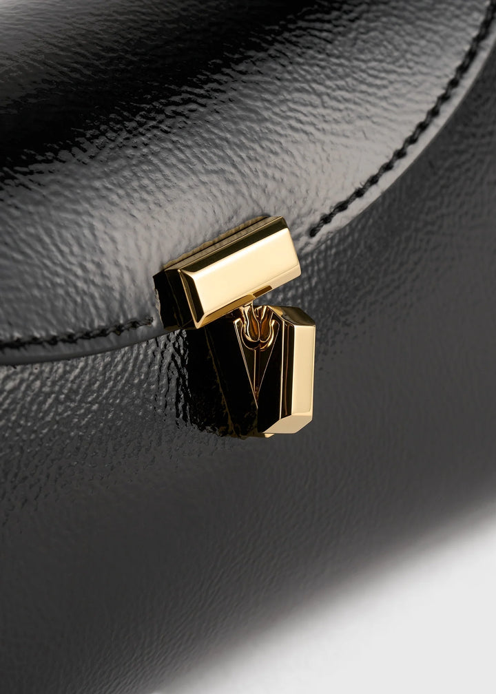 Mini T-Lock Naplack clutch