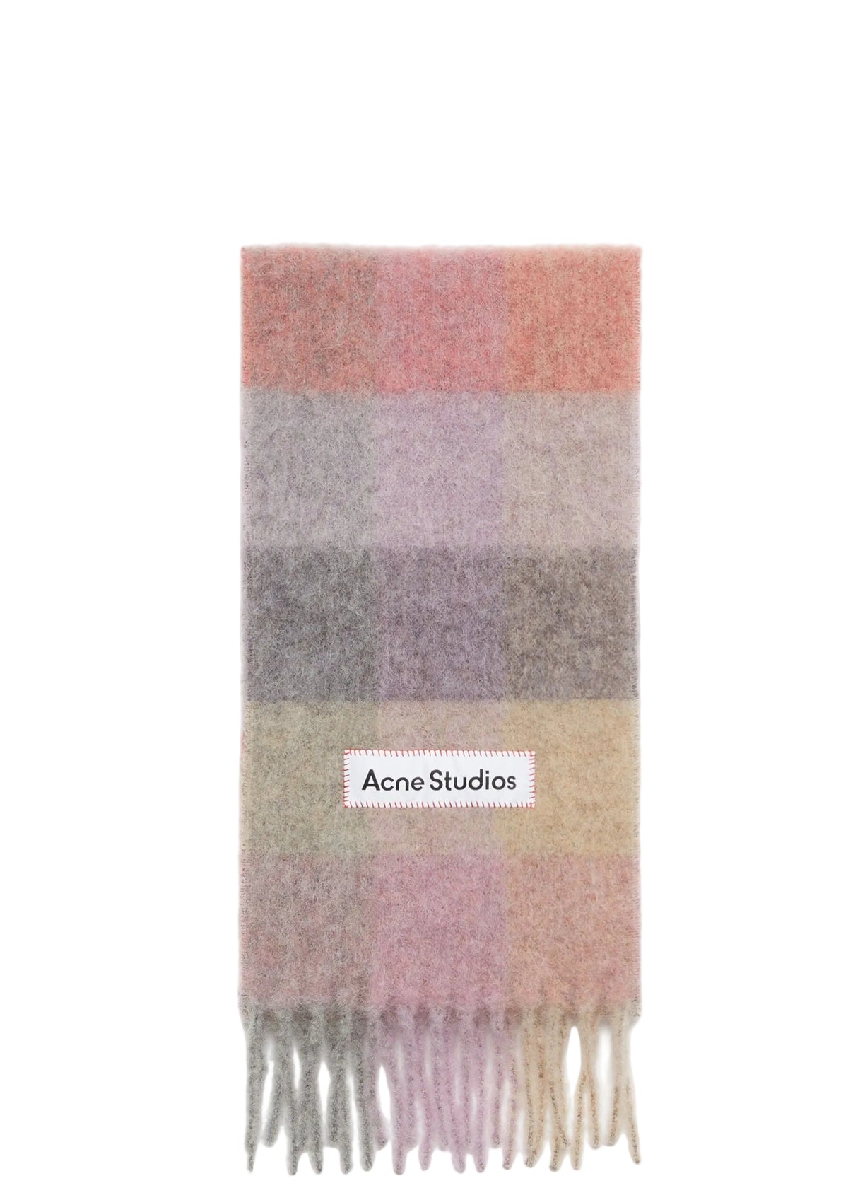 Mohaircheckedscarf|acnestudios|scarves