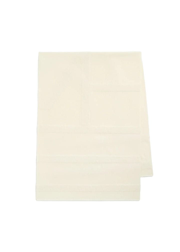 Monogram twill scarf