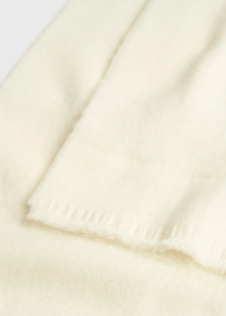 Monogram twill scarf