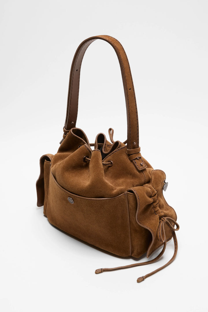 Multipocket Bucket Suede