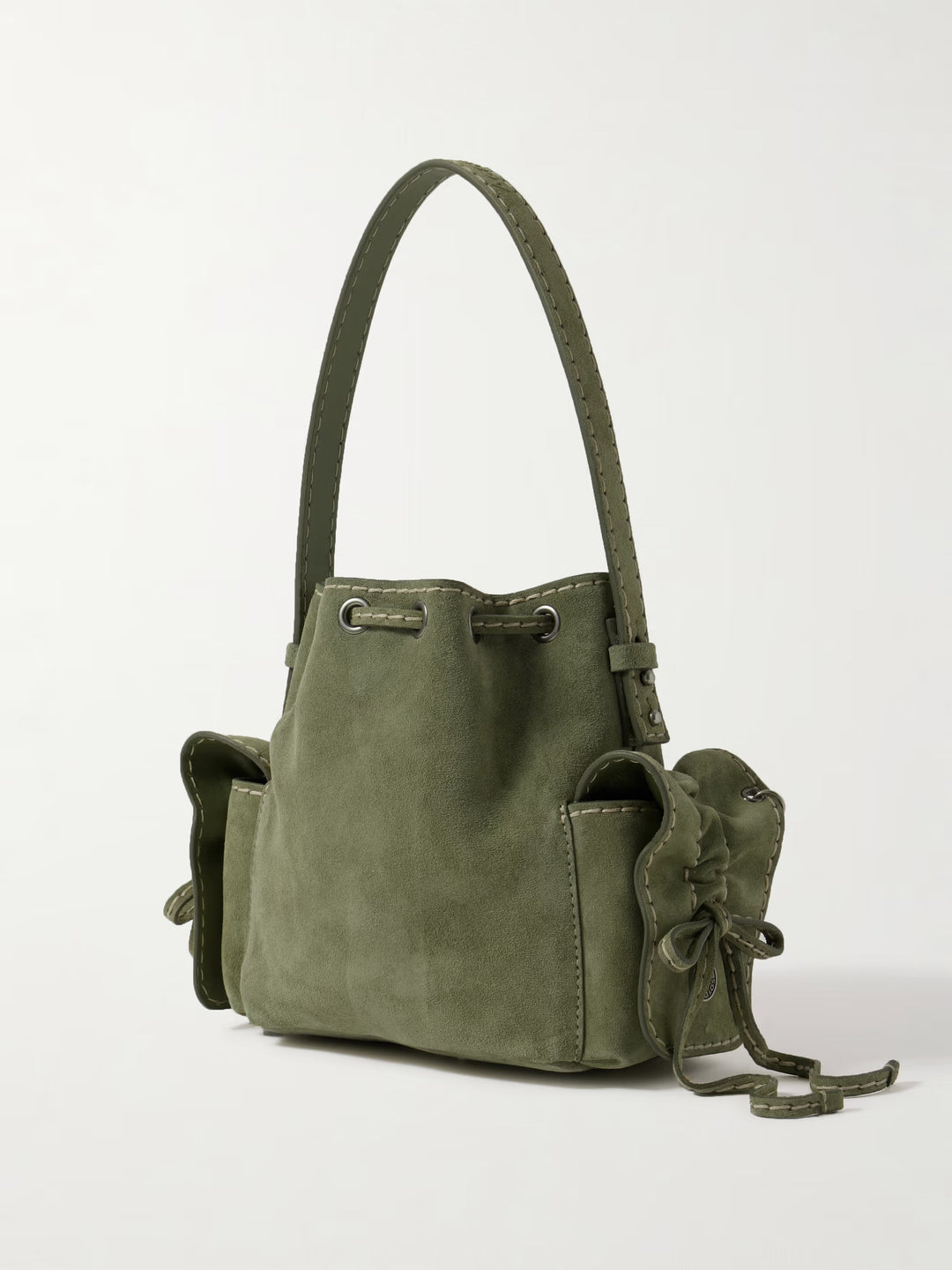 Multipocket Mini Bucket SUEDE