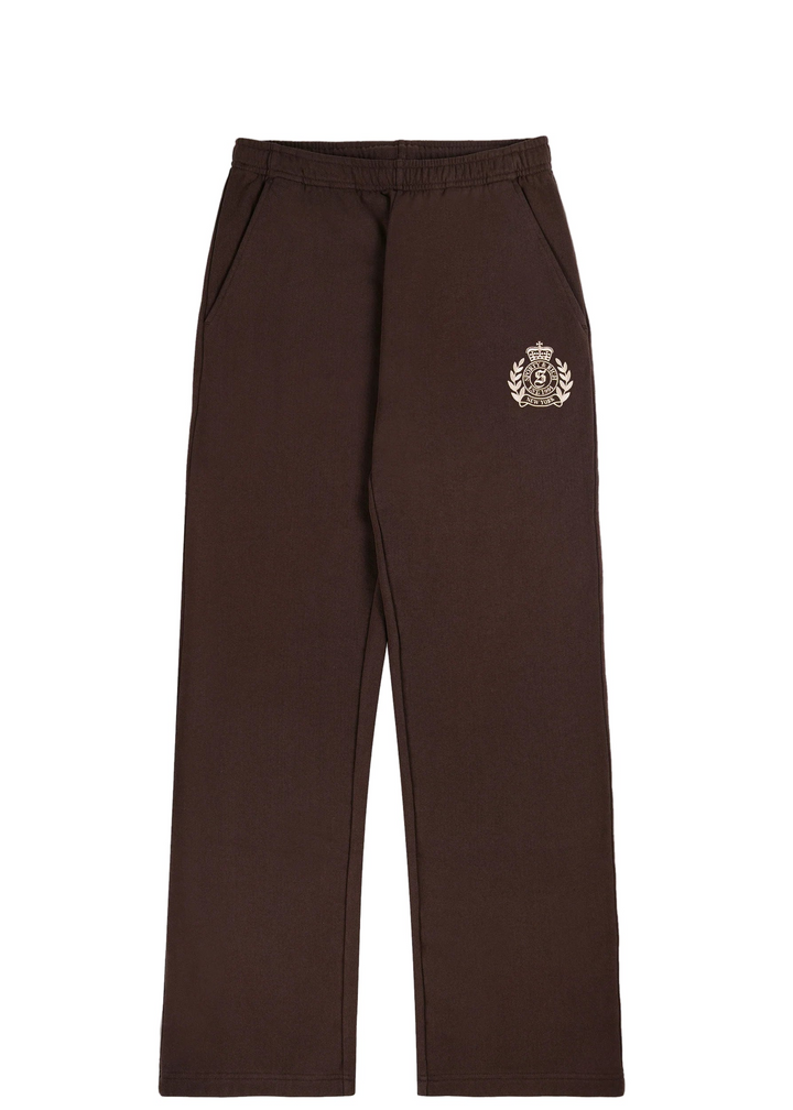 NY Crest Embroidered Wide Sweatpant
