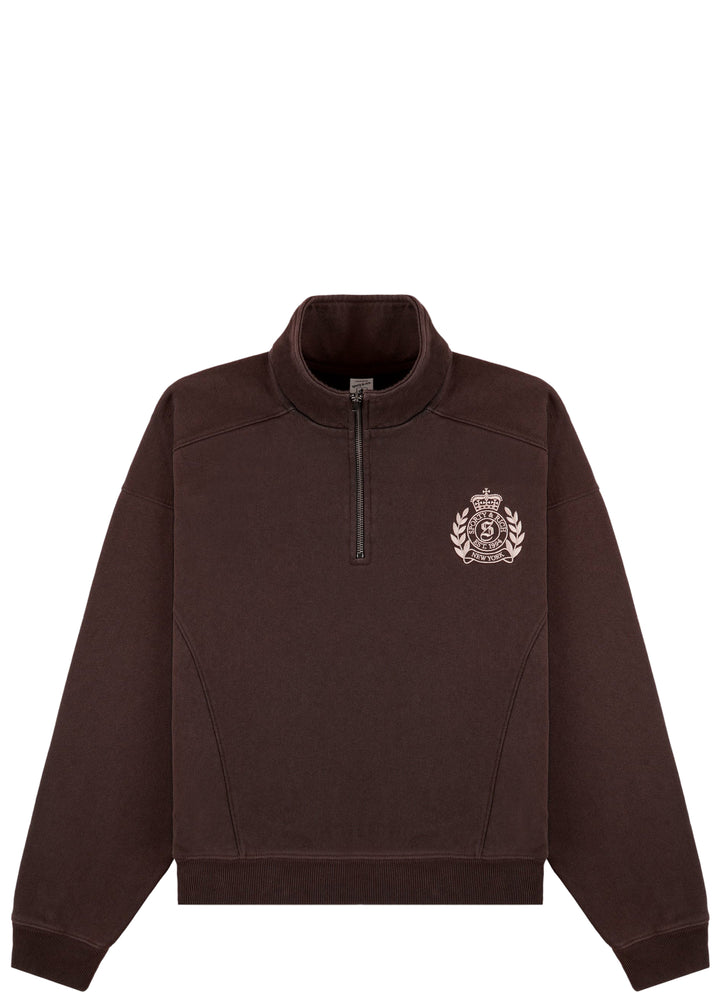 NY Crest Embroidered Quarter Zip