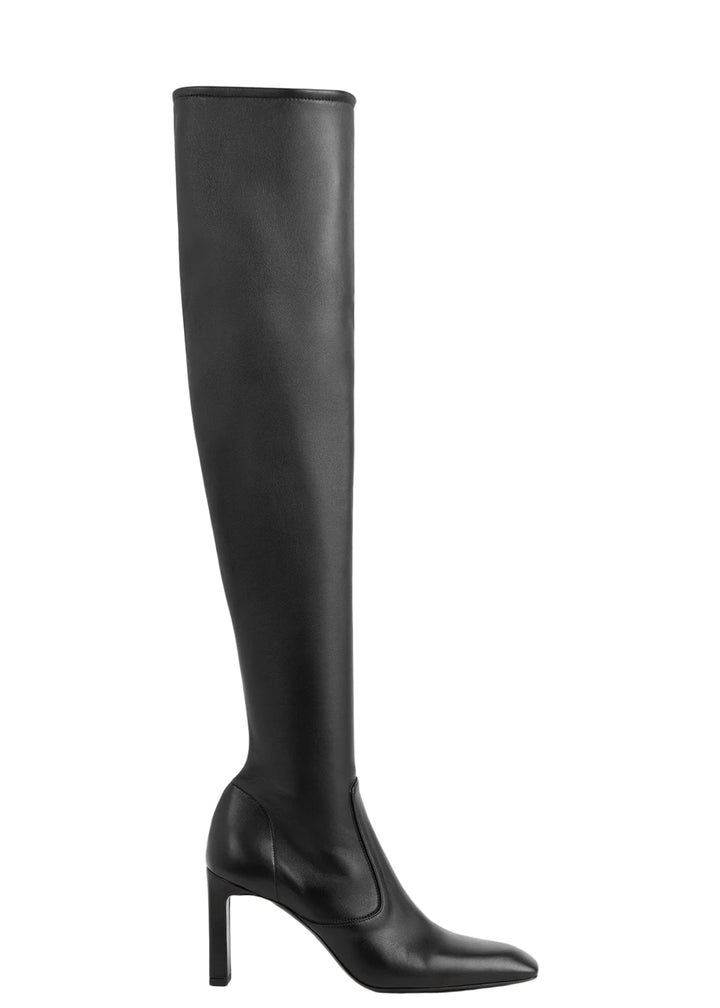 Nappa over-the-knee boots