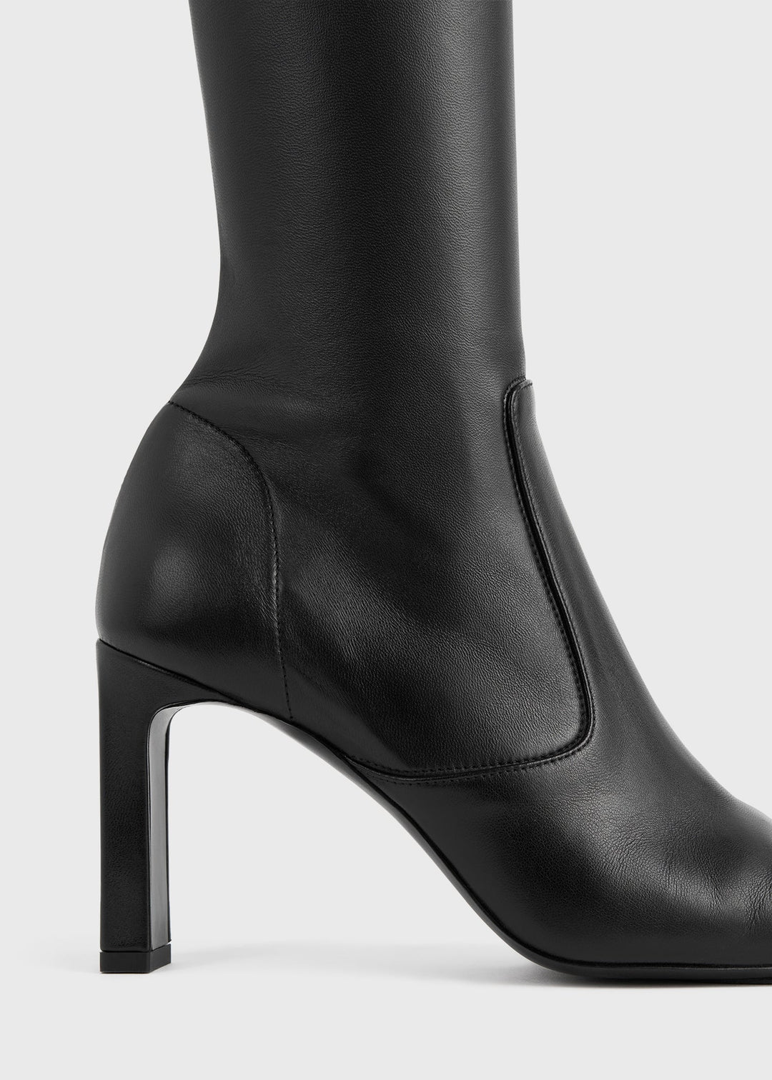 Nappa over-the-knee boots