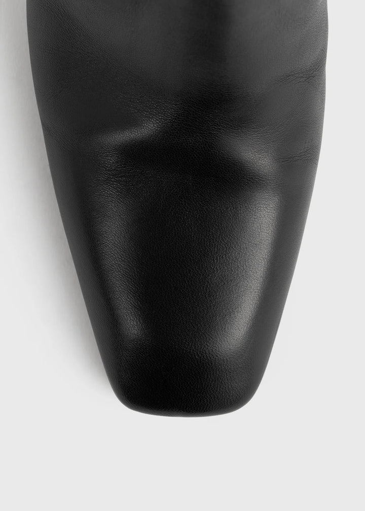 Nappa over-the-knee boots
