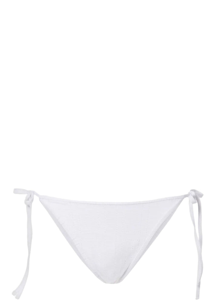 Monogram pointelle bikini bottoms
