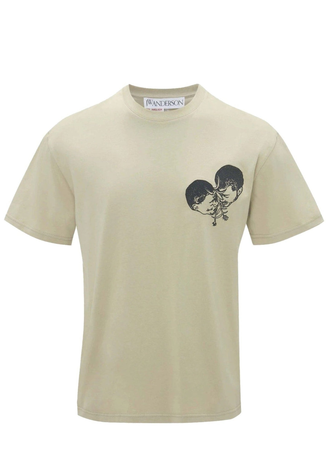 Pol couple embroidery t shirt