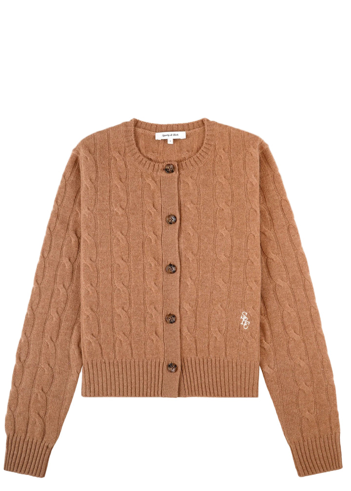 SRC Cableknit Cashmere Cardigan