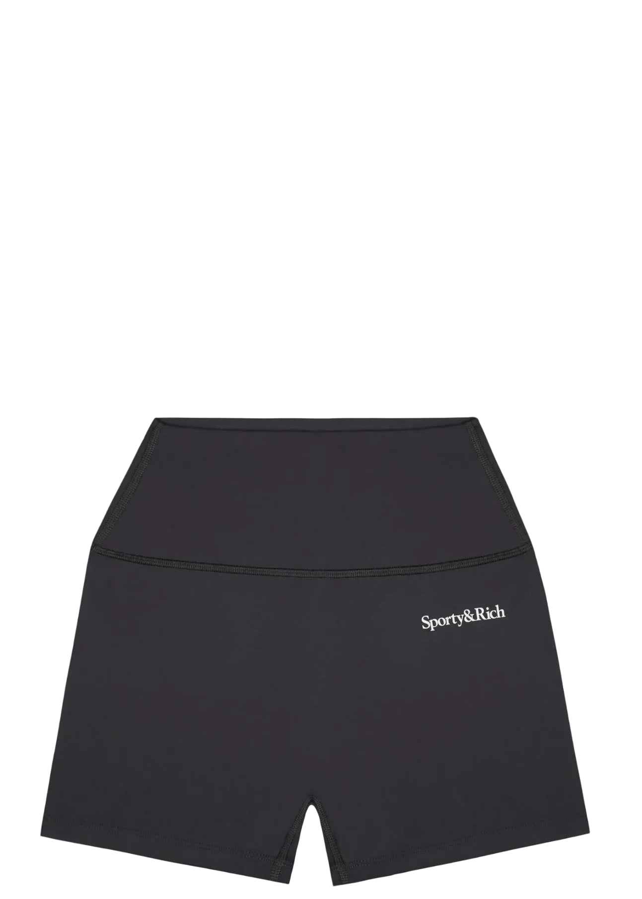 Serif Logo Mini Biker Short