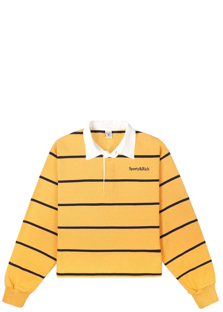 Serif Logo Rugby Polo