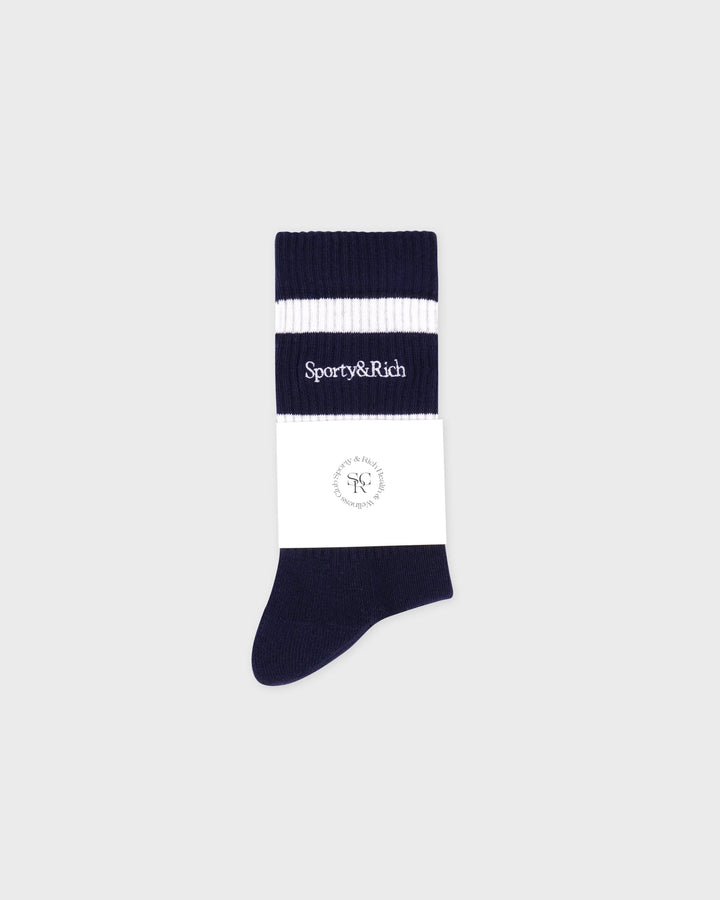 Serif Logo Socks