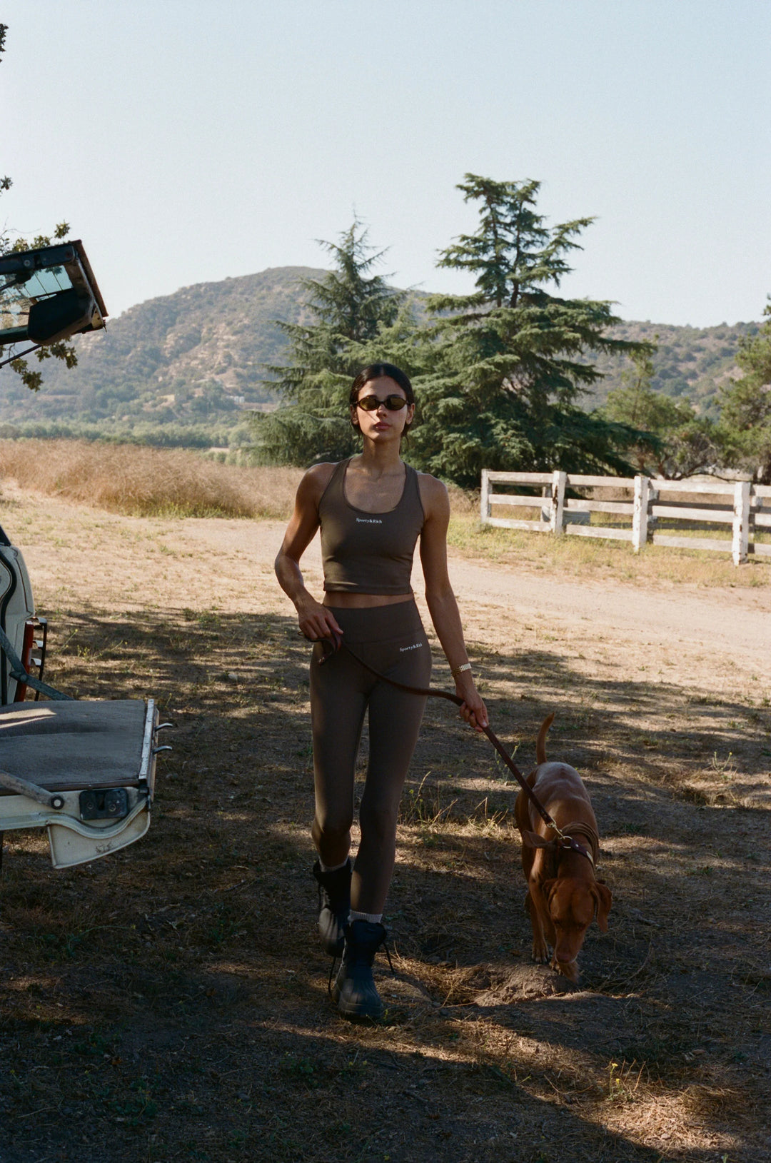 Serif Logo Sports Tank