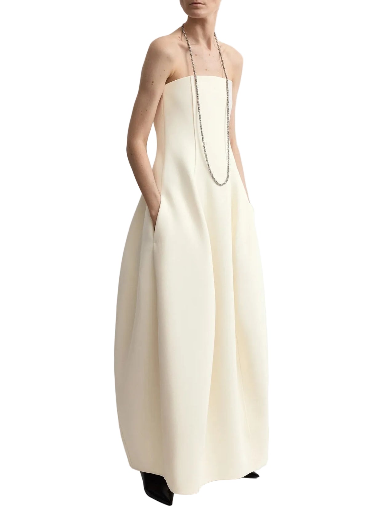 Strapless Balloon Dress