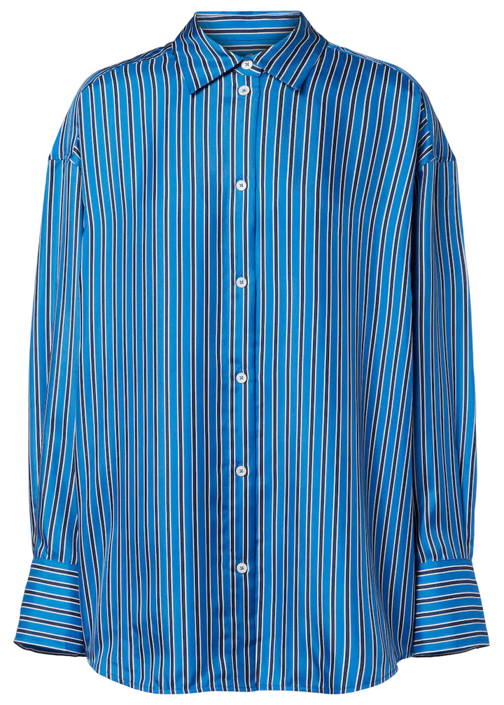 Oversized Striped Shirt