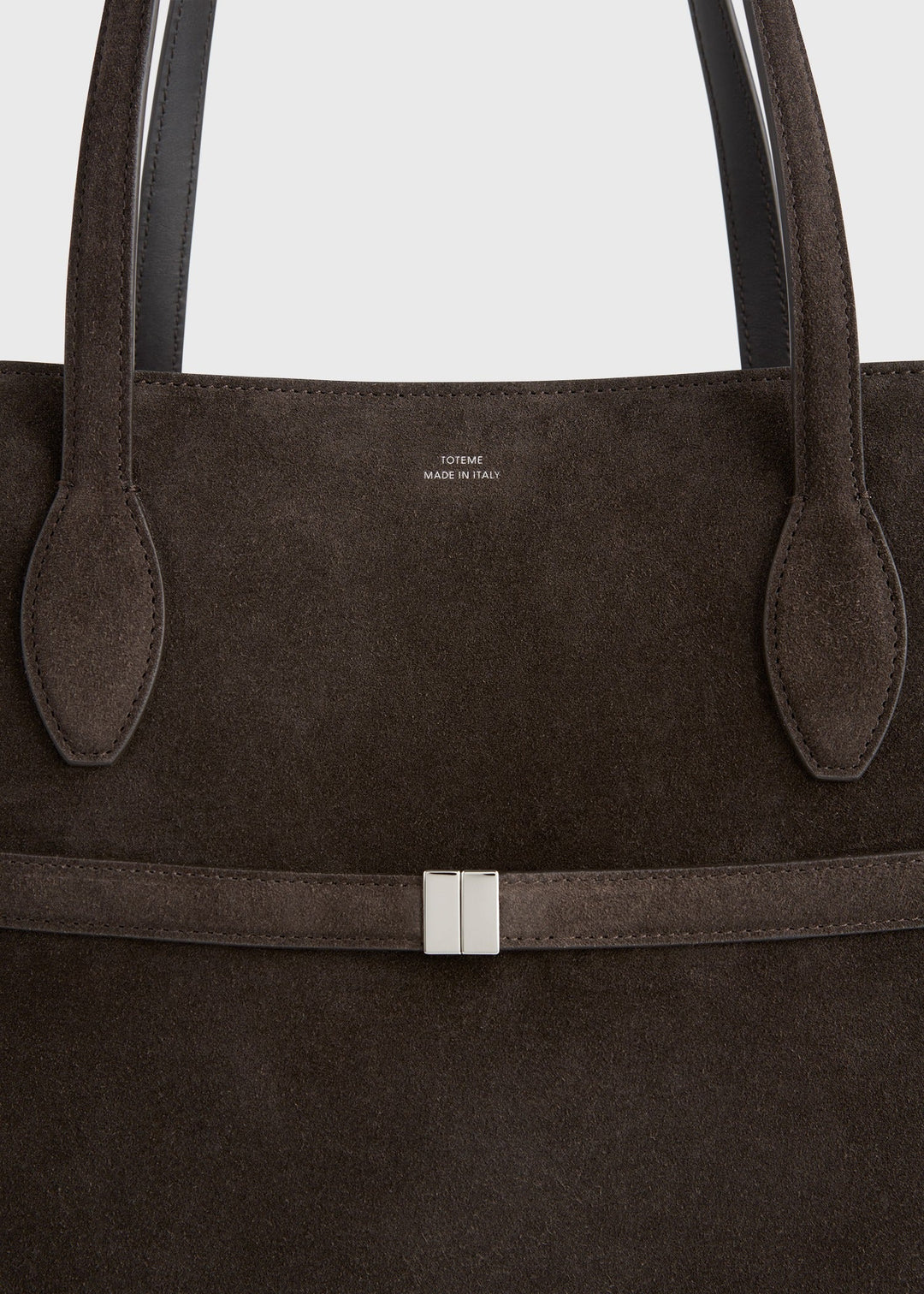 Suede lounge tote