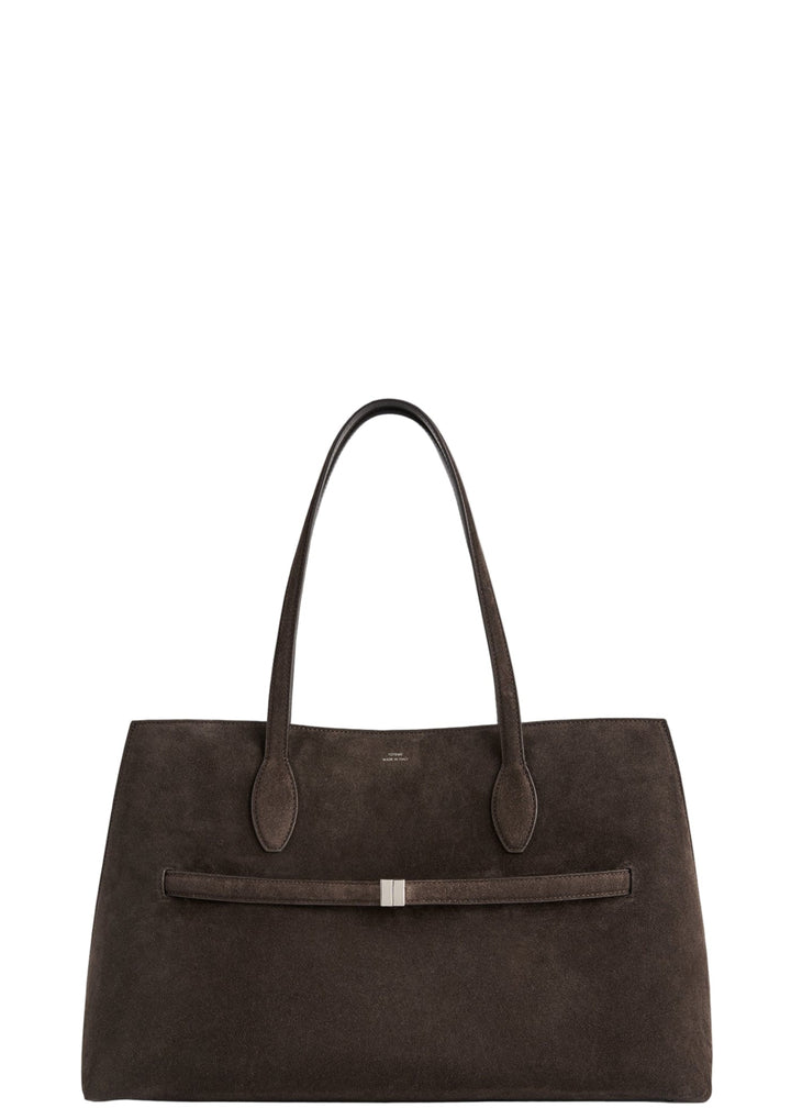 Suede lounge tote