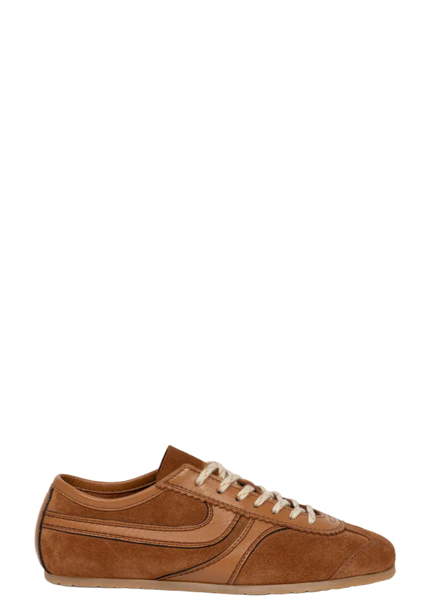 Suede sneakers
