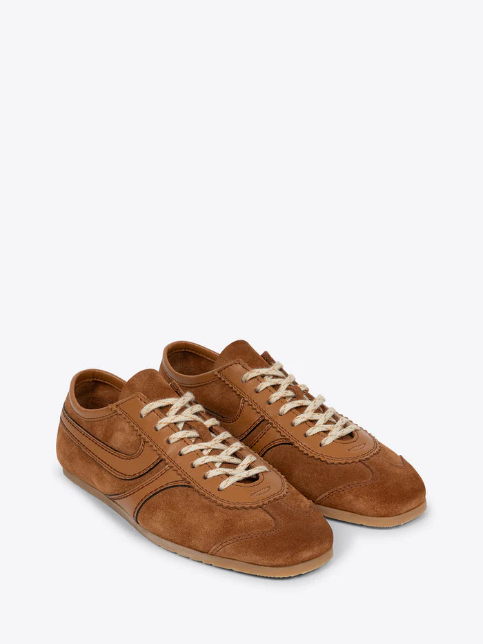 Suede sneakers