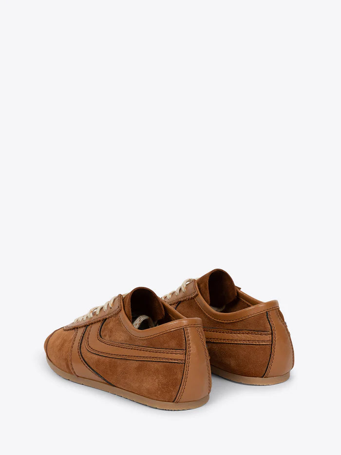 Suede sneakers