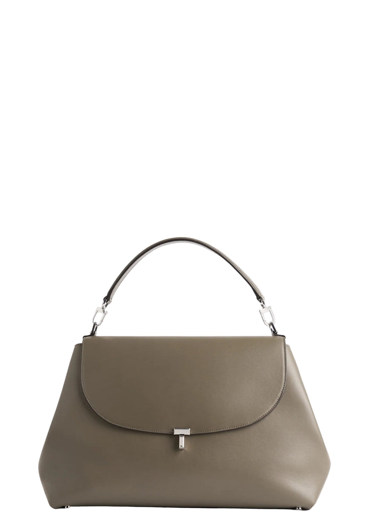 T-Lock leather satchel
