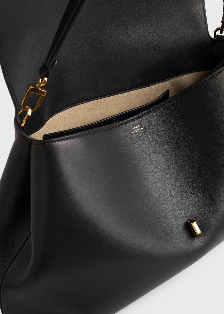 T-Lock leather satchel