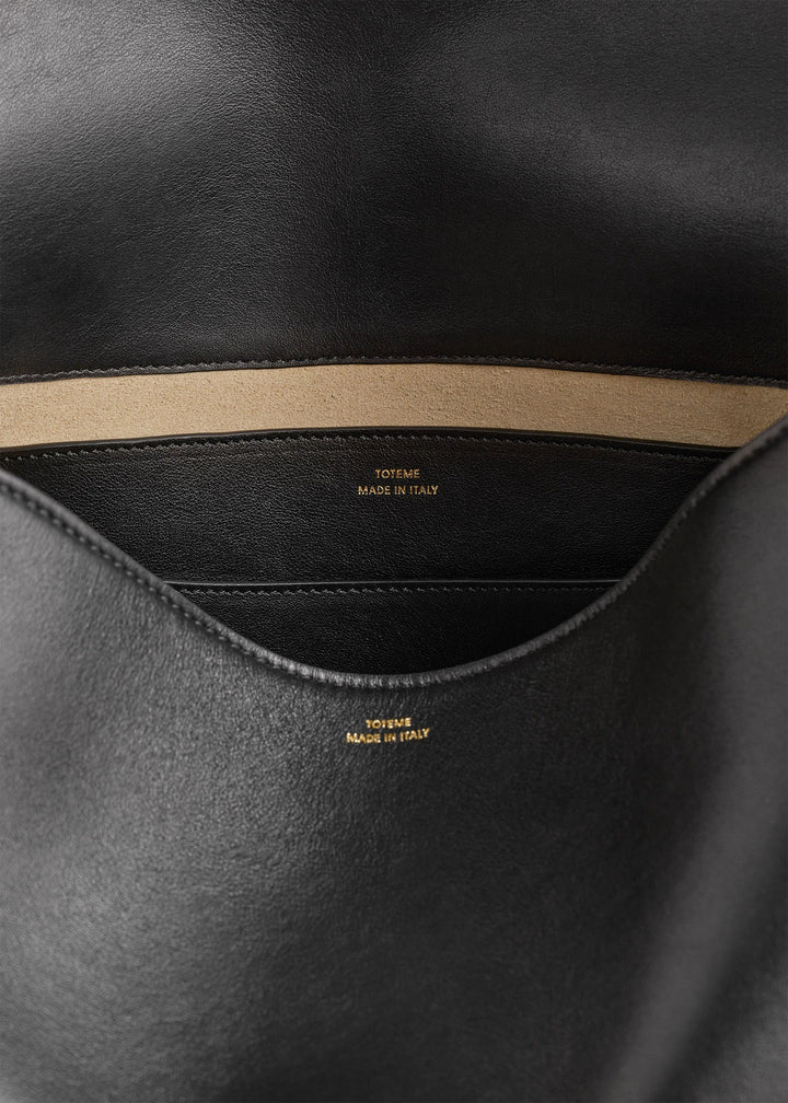 T-Lock leather satchel