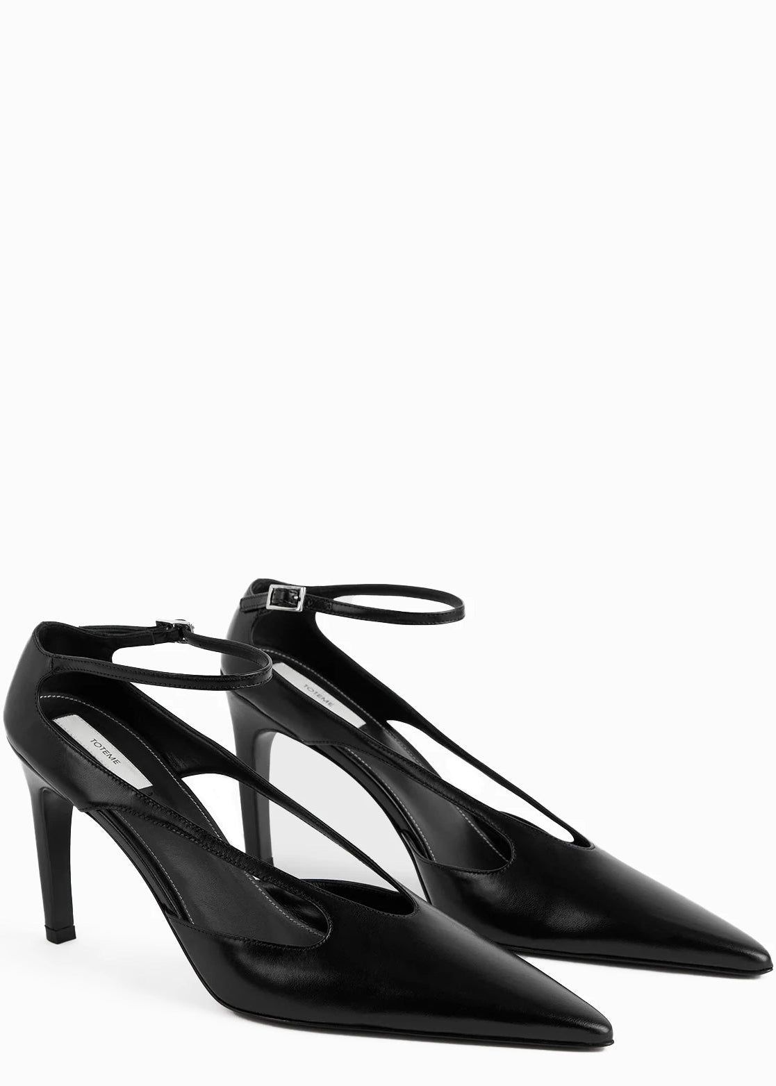 Leather Stiletto Pumps