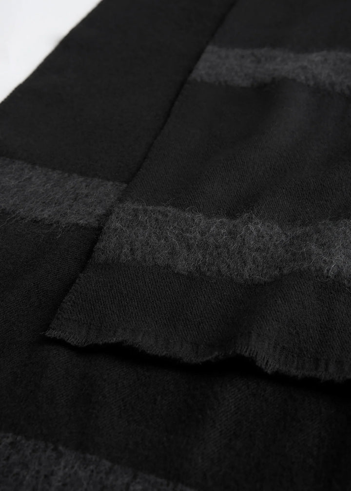 Monogram twill scarf