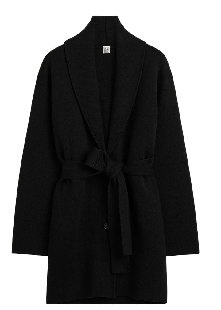 Shawl-lapel robe
